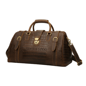 Genteluxio™ CrocoVoyager Travel Bag