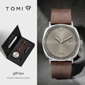TOMI™ Executive Duo Gift Set – Watch & Pen