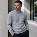 Mercurius Elite™ – Wool Half Turtleneck Jumper