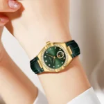 ROLENDO™ Emerald Royale Automatic Watch - Image 3