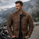 RustForge™ IronRider Leather Jacket