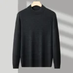Mercurius Elite™ – Wool Half Turtleneck Jumper - Image 9