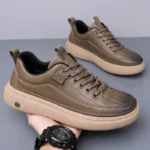 URBAN REGENT™ – Soft Breathable Leather Casual Oxfords for Men - Image 3