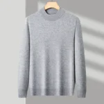 Mercurius Elite™ – Wool Half Turtleneck Jumper - Image 10