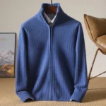 MERINOLUX™ Executive Zip Cardigan - Image 2
