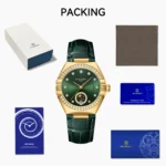 ROLENDO™ Emerald Royale Automatic Watch - Image 6