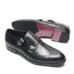 VITELLO™ Milano Monarch Double Monk Shoes - Image 2