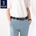 Men’s Genuine Leather Golf Belt – Needle Buckle Cowhide Business Casual - Image 7