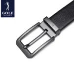 Men’s Genuine Leather Golf Belt – Needle Buckle Cowhide Business Casual - Image 4